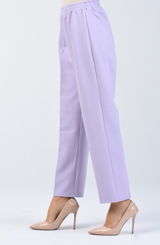 Pantalon Taille Élastique 1437PNT-01 Lilas 1437PNT-01