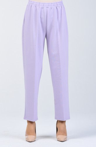 Pantalon Taille Élastique 1437PNT-01 Lilas 1437PNT-01