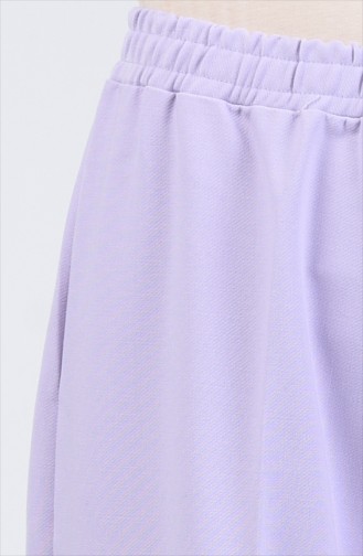 Pantalon Taille Élastique 1437PNT-01 Lilas 1437PNT-01