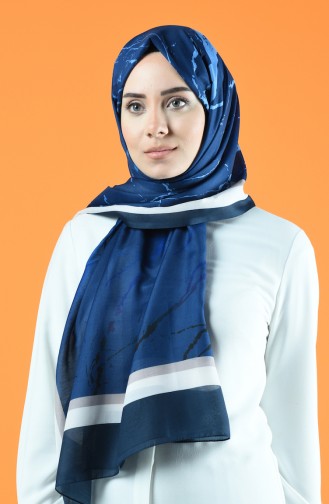 Navy Blue Sjaal 95341-03