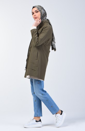 Khaki Trenchcoat 6075-04