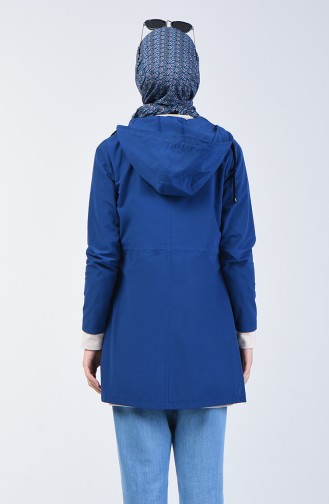 Kurz Trenchcoat 6079-04 Indigo 6079-04