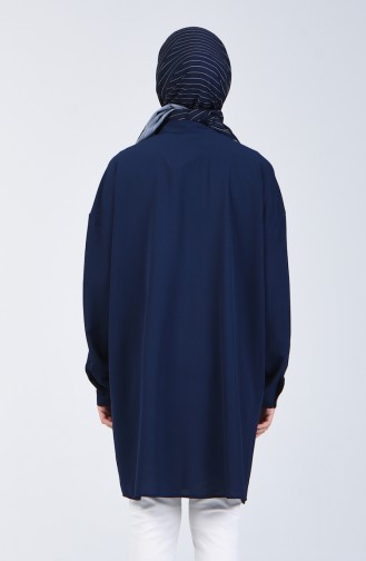 Navy Blue Tuniek 1315-04