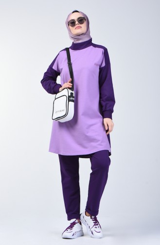 Tracksuit Lilac purple 0415A-01