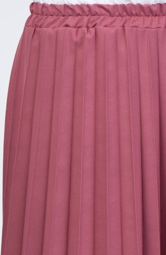 Pleated Skirt 5224-16 Rose Dry 5224-16