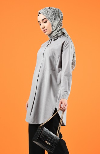 Oversize Hemd 5291-04 Grau 5291-04