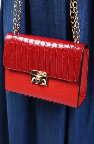 Red Shoulder Bag 12-06