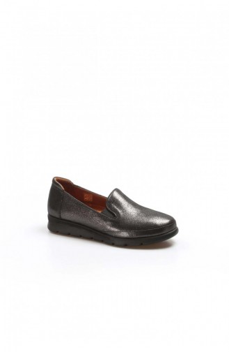 حذاء كاجوال فاست ستيب من الجلد الطبيعي أسود 863ZA2025-1-16781631