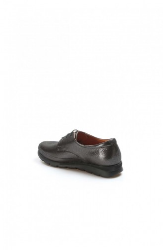 Fast Step Chaussure de Jour en Cuir Noir Satin Chaussure Casual 863Za20551 863ZA2055-1-16781631