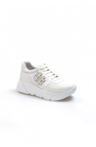 Fast Step Chaussures de Sport Blanc Chaussure Sneaker 629Za010500 629ZA010-500-16780229