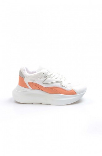 Fast Step Chaussures de Sport Blanc Orange Chaussure Sneaker 629Za085208 629ZA085-208-16782114