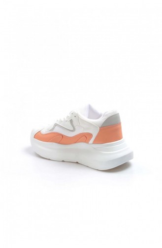 Fast Step Chaussures de Sport Blanc Orange Chaussure Sneaker 629Za085208 629ZA085-208-16782114