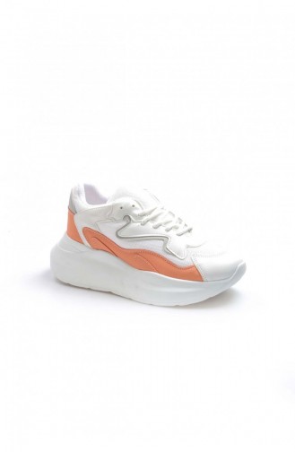 Fast Step Chaussures de Sport Blanc Orange Chaussure Sneaker 629Za085208 629ZA085-208-16782114