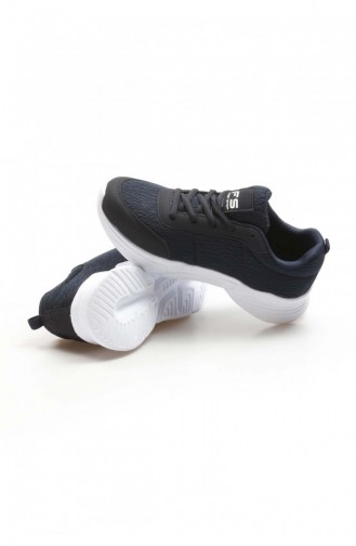Fast Step Spor Ayakkabı Lacivert Sneaker Ayakkabı 865Za5030