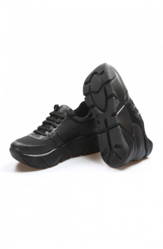 Fast Step Spor Ayakkabı Siyah Sneaker Ayakkabı 629Za010500