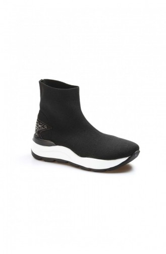 Fast Step Spor Ayakkabı Siyah Sneaker Ayakkabı 629Za018T600