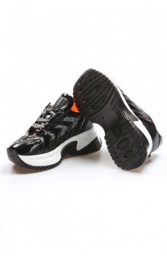 Fast Step Sneaker Sportschuhe, Schwarz Leopard 629Za085203 629ZA085-203-16780666