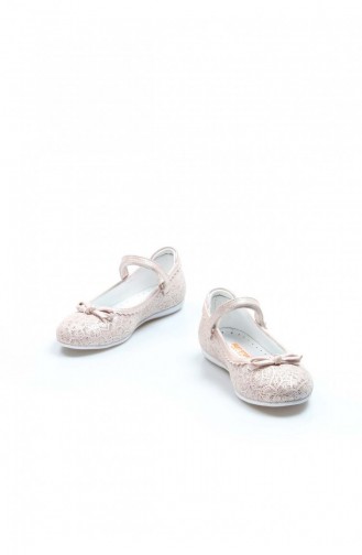 Fast Step Chaussures de Jour Pour Enfant Fille en Cuir Ballerines Poudre Satin 920Pa593 920PA593-16781431