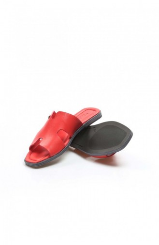 Fast Step Claquette en Cuir 310 Rouge Claquette Simple 903Za48920 903ZA48920-16782371