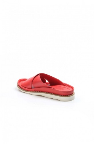 Fast Step Claquette en Cuir 310 Rouge Claquette Simple 903Za54120 903ZA54120-16782371