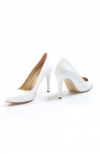 Fast Step Chaussures à Talons Blanc Chaussures à Talons Fin 917Za7000 917ZA7000-16777215