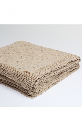 Ceylin Double Blanket Camel 00004