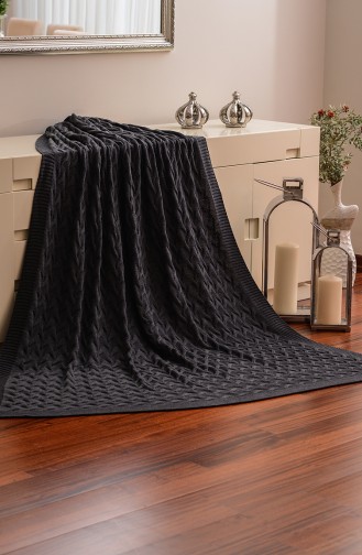 Efsuni Single Blanket 150x220 Efsuni00003-2 Smoke 00003-2