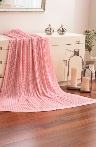 Gözde Single Blanket 150x200 Gözde00003-02 Pink 00003-02