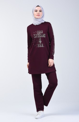 Stony Tracksuit Set 9193-04 Damson 9193-04