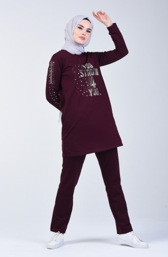 Stony Tracksuit Set 9193-04 Damson 9193-04