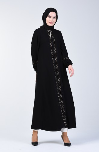 Black Abaya 60001-01