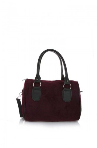 Stilgo Sac Pour Femme DM05Z-03 Bordeaux Velours 05Z-03