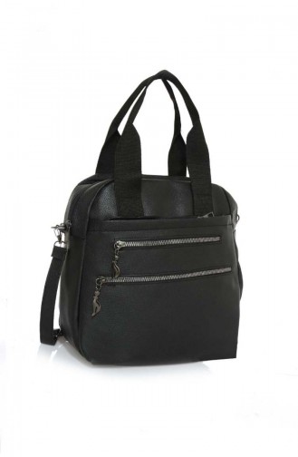 Stilgo Damen Schultertasche JR15Z-01 Schwarz 15Z-01