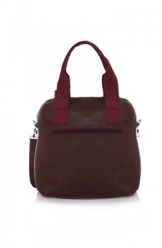 Claret red Shoulder Bag 15Z-03