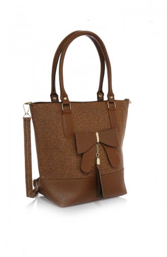 Tobacco Brown Shoulder Bag 16Z-02