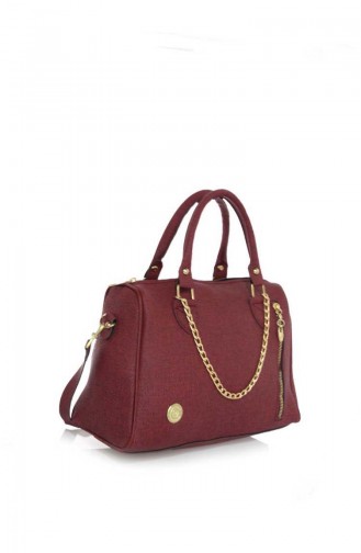 Stilgo Ladies Shoulder Bag JR19Z-04 Claret Red 19Z-04