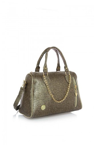 Stilgo Damen Schultertasche JR19Z-06 Gold 19Z-06