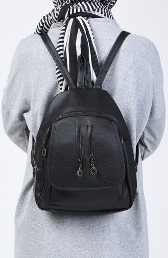 Black Back Pack 15-01