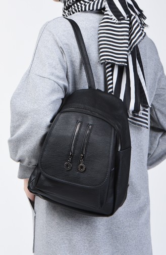 Black Back Pack 15-01