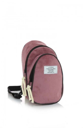 Stilgo Sac à Dos Pour Femme DM06Z-07 Rose Velours 06Z-07