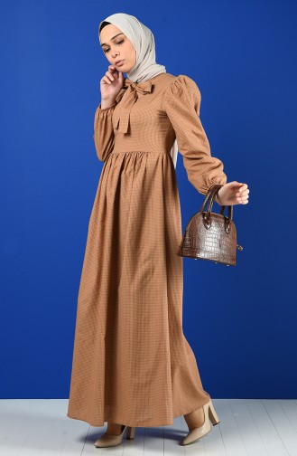 Bow Dress 1374-01 Mink 1374-01