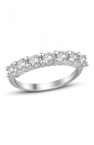 Sky Diamond  Bague Sept Pierres sky-2115 Blanc 2115