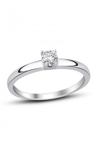 Sky Diamond 010ct Solitaire Ring Sky-2320 White 2320