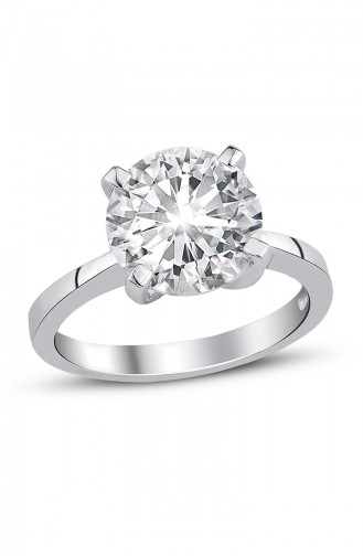 Sky Diamond Bague Solitaire	sky-2361	Blanc 2361