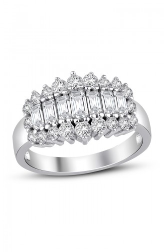 Sky Diamond Bague Baguette sky-2519 Blanc 2519