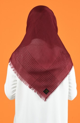 Silvery Cashmere Scarf 901604-16 Cherry 901604-16