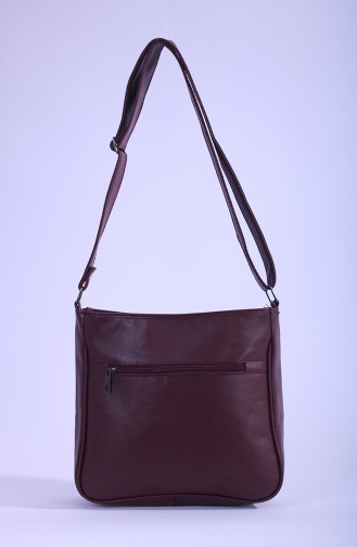 Claret red Shoulder Bag 13-03