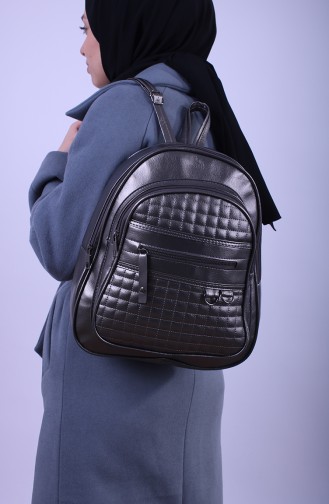 Silver Gray Back Pack 14-05