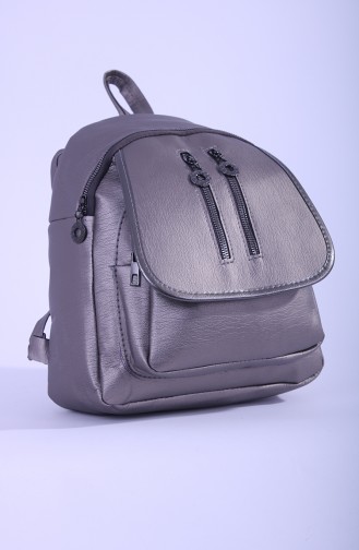 Silver Gray Back Pack 15-05