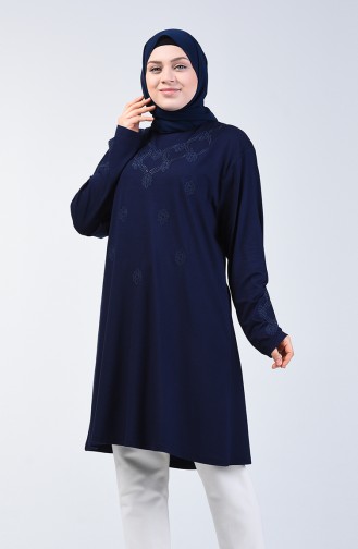 Navy Blue Tunics 6043-01